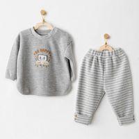 Casual 2'li Takım Grey
