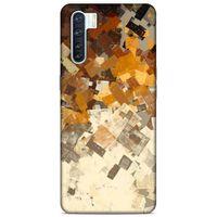 Lopard Oppo A91 Uyumlu Kılıf Soyut Sanat (34) Desenli Slim Armor Kılıf