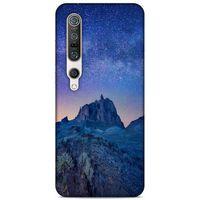 Lopard Xiaomi Mi 10 Pro Uyumlu Kılıf Gece'S (40) Fit Silikon Kılıf Mavi Gece