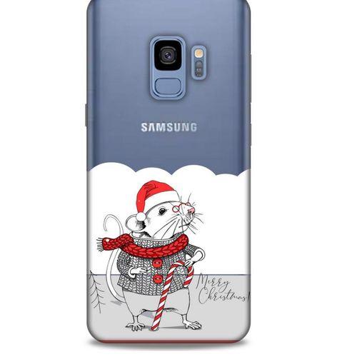 Zoologix (36) Samsung Galaxy S9 Şeffaf Kılıf Silikon Desenli