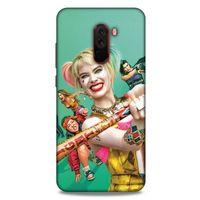 Xiaomi Pocophone F1 Uyumlu Kılıf Harley Quinn (33) Hybrid Kılıf Lavanta grisi
