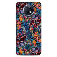 Lopard Xiaomi Redmi Note 9T Uyumlu Kılıf Soyut Sanat (28) Desenli Arka Kapak
