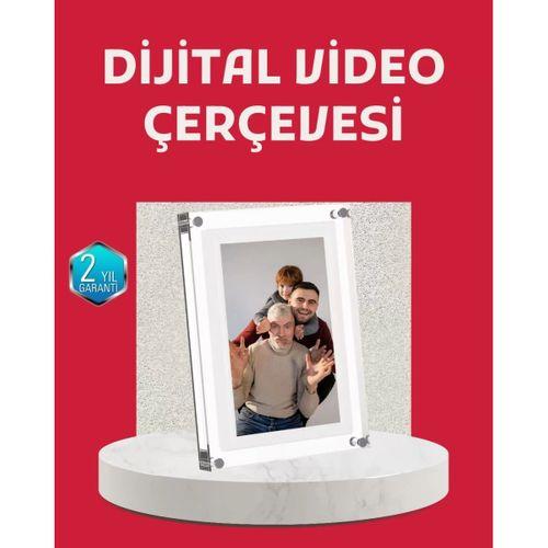 Kompakt Tasarımlı 7 İnç Dijital Fotoğraf Çerçevesi – Modern Ve Şık Görünüm