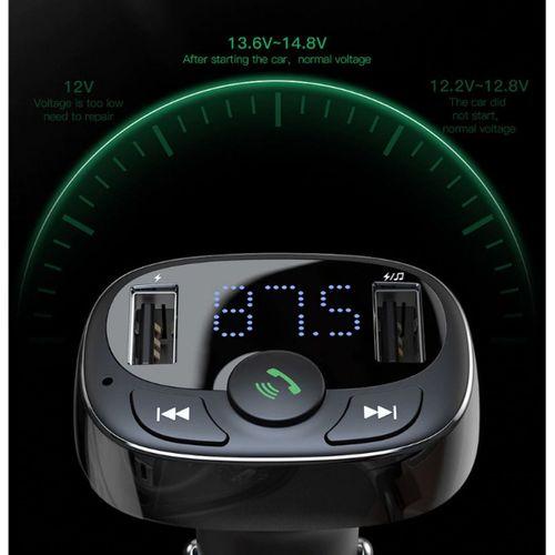Baseus Bluetooth Hızlı Şarj Özellikli Araç Kiti Mp3 Player