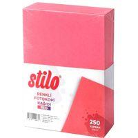 STİLO A4 RENKLİ FOTOKOPİ KAĞIDI 250 'li 80 gram RED