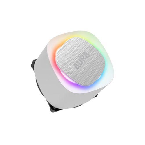 GAMDIAS AURA GL360 V2 WH, White Edition, 360mm,  RGB, 3 Fanlı, CPU Sıvı Soğutma