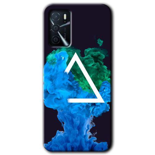 Oppo A16 HD Baskılı Kılıf + 9D Tam Ekran Koruyucu - İnk Clot