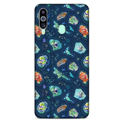 Samsung Galaxy M40 Kılıf Baskılı Özel Seri Taşlı (45) Liquid Air Kılıf