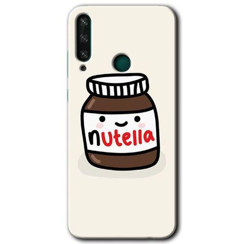 Huawei Y6P Kılıf HD Desen Baskılı Arka Kapak - Nutella Aşkım