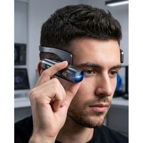 4k Giyilebilir Mini Kamera Eıs Stabilizasyon 120° Geniş Açı Wifi Kontrol