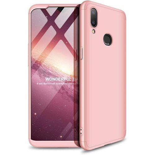 Samsung Galaxy A10S Uyumlu Kılıf Koruyucu Sert Double Dip Protective Siyah-Mavi