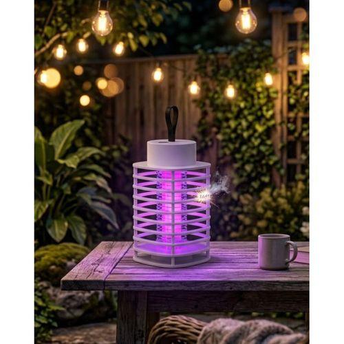 Akıllı Elektrikli Böcek Öldürücü Lamba Uv Mor Işık Sessiz Gece Kullanımı Duvara Asılabilir