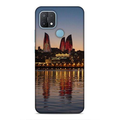 Oppo A15 Uyumlu Kılıf Azarbaijan (28) Arka Kapak Alov Kuleleri