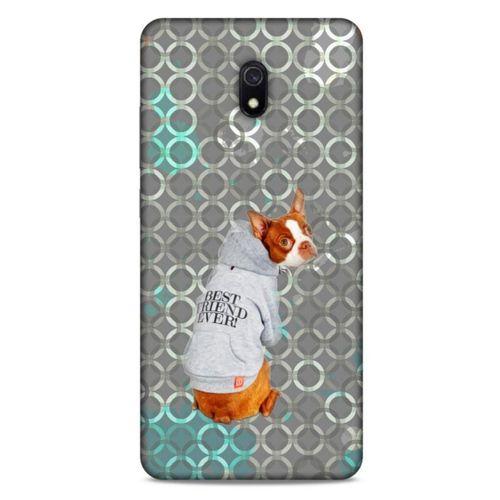 Xiaomi Redmi 8A Kılıf Köpek Kıyafetleri (44) Tough Armor Kılıf Boston Terrier Eşofman
