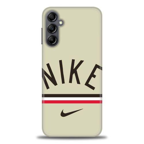 Samsung Galaxy A14 Kılıf HD Baskılı Kılıf - Nike + Tam Ekran Koruyucu