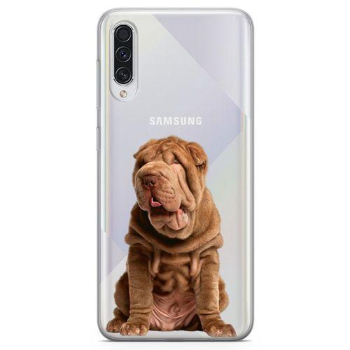 Samsung Galaxy A50s Kılıf Shar Pei Arka Kapak Koruma Desenli Full Koruyucu