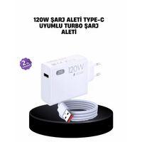 120w Mi Turbo Destekli Hızlı Şarj Cihazı Type-c Uyumlu Akım Korumalı