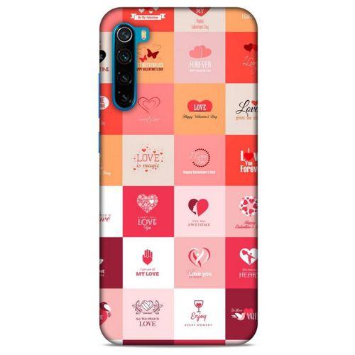 Xiaomi Redmi Note 8T Kılıf Hediyelik Seri Sevgililer Günü (11) 14 Şubat Tam Koruma