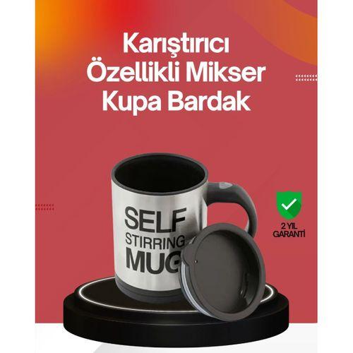 Kendi Kendini Karıştıran Termos Kupa | Güçlü Motor Ve Çift Katmanlı Isı Koruma