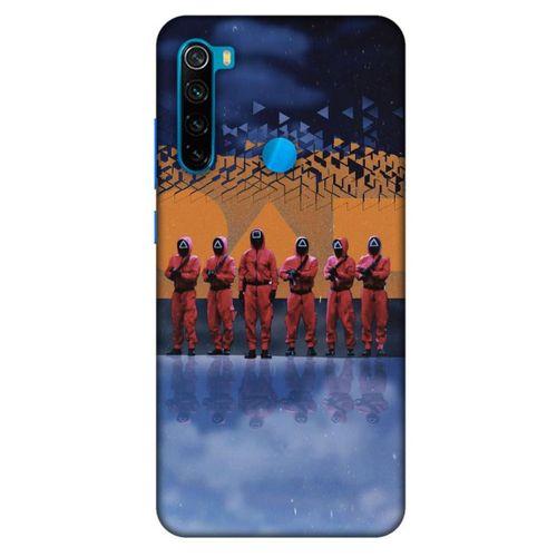 Xiaomi Redmi Note 8 Uyumlu Kılıf Squid Game (48) Bumper Kılıf Dak-Ho