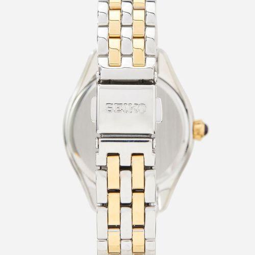 Seiko SUR380P Quartz Çelik Altın/Gri Beyaz Kadran 29 mm Kadın Kol Saati