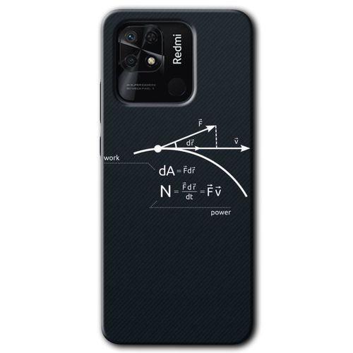 Redmi 10C Kılıf HD Desen Baskılı Arka Kapak - Work Formül + Kırılmaz Cam