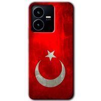 Vivo Y22s Kılıf HD Desen Baskılı Arka Kapak - Albayrak