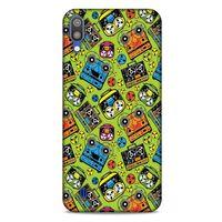Retro (5) Desen Koruma Kabı Renkli Samsung Galaxy M10 Kılıf