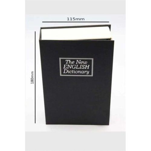 Kilitli Gizli Kasa Sözlük Kumbara Kitap Sözlük Görünümlü 18cm