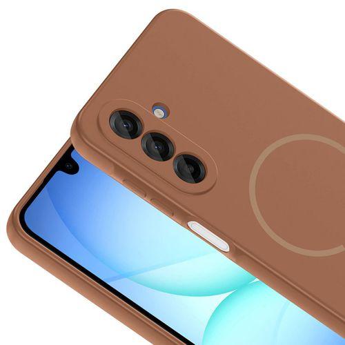 Galaxy A17 Kılıf M-safe Şarj Özellikli Zore Meta Kapak