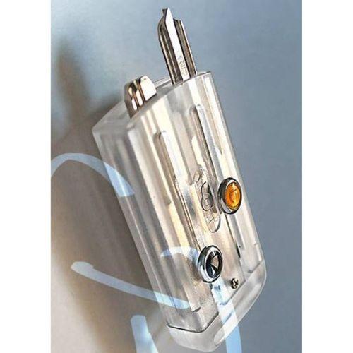 Slot Beyaz Anahtarlık Anahtar Kabı 4 adet Boncuklu