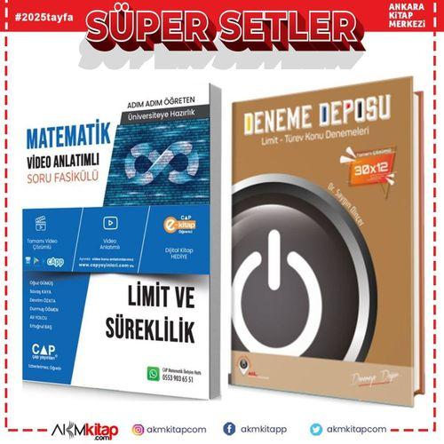 Çap Limit Süreklilik Konu Anlatımlı Soru Bankası ve Deneme Deposu Deneme Seti 2 Kitap