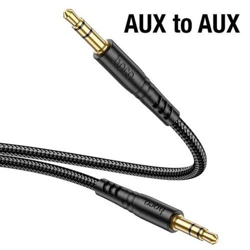 HOCO UPA24 AUX to AUX 3.5mm Ses Aktarım Kablosu 1mt