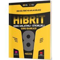 8. Sınıf Din Kültürü ve Ahlak Bilgisi HİBRİT Konu Anlatımlı Etkinlikli Soru Bankası Hız Yayınları