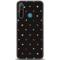 Realme C3 Kılıf HD Baskılı Kılıf - Flower + Tam Ekran Koruyucu