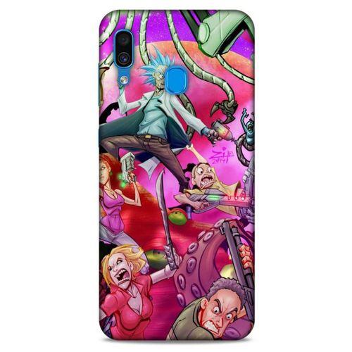 Samsung Galaxy A30 Uyumlu Kılıf Rick And Morty (43) Thin Fit Kılıf Jerry C-500A