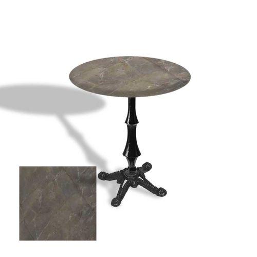 Dockers Çipa 1012 Döküm Ayak Yuvarlak Masa Çap 90cm - (Werzalit, Wermodin ve Allzalit Tabla) - Halong