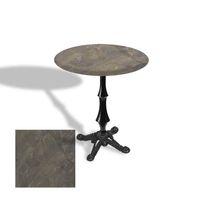 Dockers Çipa 1012 Döküm Ayak Yuvarlak Masa Çap 90cm - (Werzalit, Wermodin ve Allzalit Tabla) - Halong