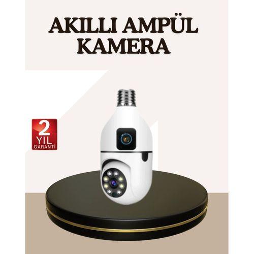 İki Yönlü Sesli Wifi Kamera – Ampul Tipi Ev Ve Ofis Güvenlik Kamerası