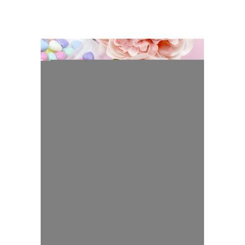 60 gr (300 adet) Şeker Rengi Akrilik Kalp Boncuklar Renkli Karışık Plastik Pastel Boncuklar Ara Boncuk Kalp Şekilli Kolye Bilezik için