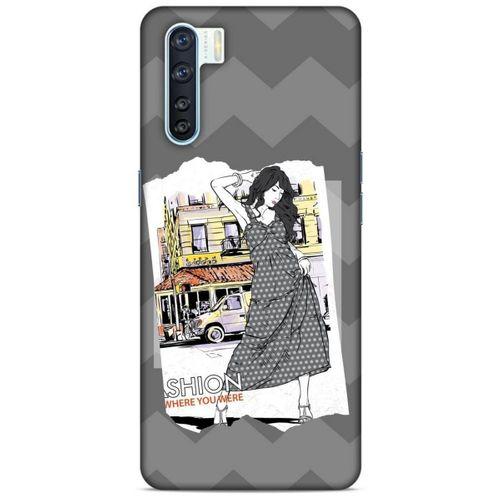 Sokak Modası 19 Oppo A91 Kılıf Desenli Silikon