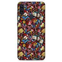 Graffitix (47) Desenli Silikon Kapak Samsung Galaxy M11 Kılıf