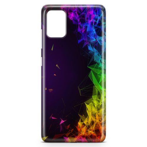 Samsung Galaxy A51 Kılıf Prizma Arka Kapak Koruma Desenli Full Koruyucu