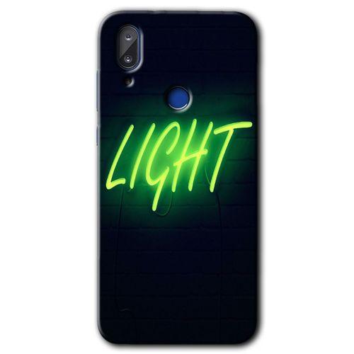 Vestel E5 HD Baskılı Kılıf + 9D Tam Ekran Koruyucu - Neon İnscription