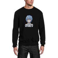 Anime One Punch Man Baskılı Siyah Erkek Sweatshirt