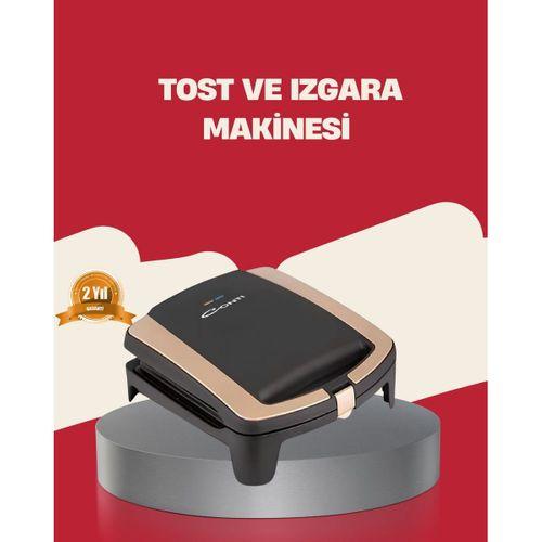 Tost Makinesi Yapışmaz Plaka 1500 Watt Güçlü Performans