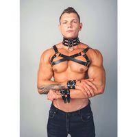 Gay Fantazi Giyim Harness Tasma Ve Bileklik Takım - Brfm55