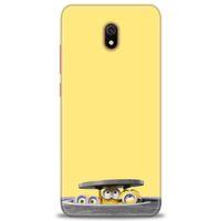 Xiaomi Redmi 8A Kılıf HD Baskılı Kılıf - Lögar + Tam Ekran Koruyucu