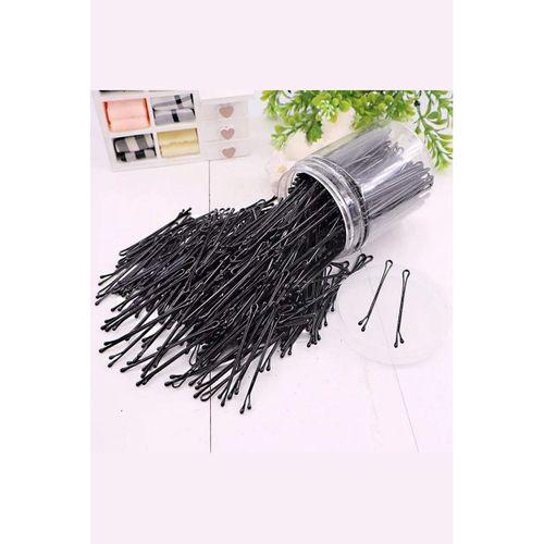 50 Adet Siyah Tel Toka 1.inci Kalite Çelik Tek Toka Black