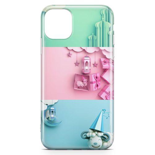 Apple iPhone 11 Pro Kılıf Duvar Süsleri Arka Kapak Koruma Desenli Full Koruyucu